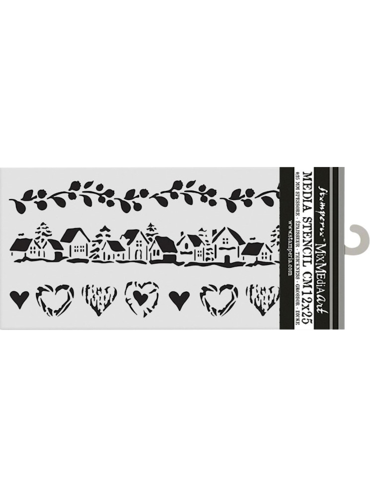 House - Stencils - Collection "The Owl's House" - Stamperia