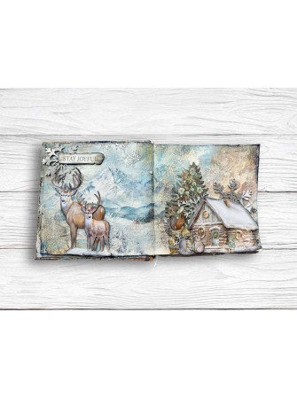 Backgound - Collection "The Owl's House" - Feuille de riz -  Stamperia