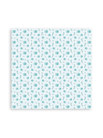 Maxi Pack papiers 20 x 20 cm - Collection "Candy Christmas" - Stamperia