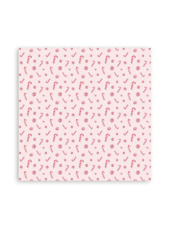 Maxi Pack papiers 20 x 20 cm - Collection "Candy Christmas" - Stamperia