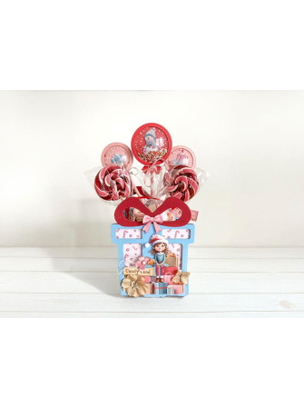 Rub'ons - Cake - Collection "Candy Christmas" - Stamperia