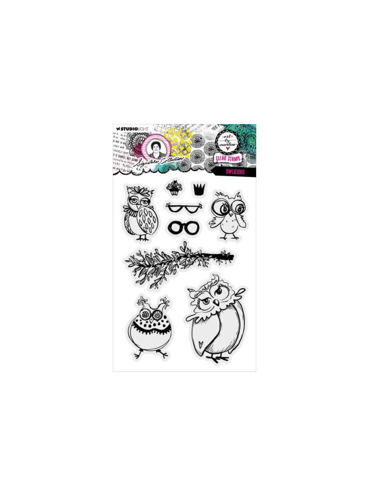 Owlicious - Tampons clear - Collection Signature - Art by Marlene