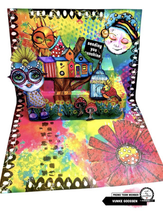 A bird mansion - Tampons clear - Collection Signature - Art by Marlene