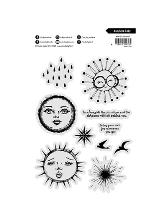 Sunshine baby - Tampons clear - Collection Signature - Art by Marlene