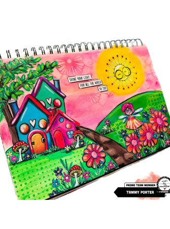 Sunshine baby - Tampons clear - Collection Signature - Art by Marlene