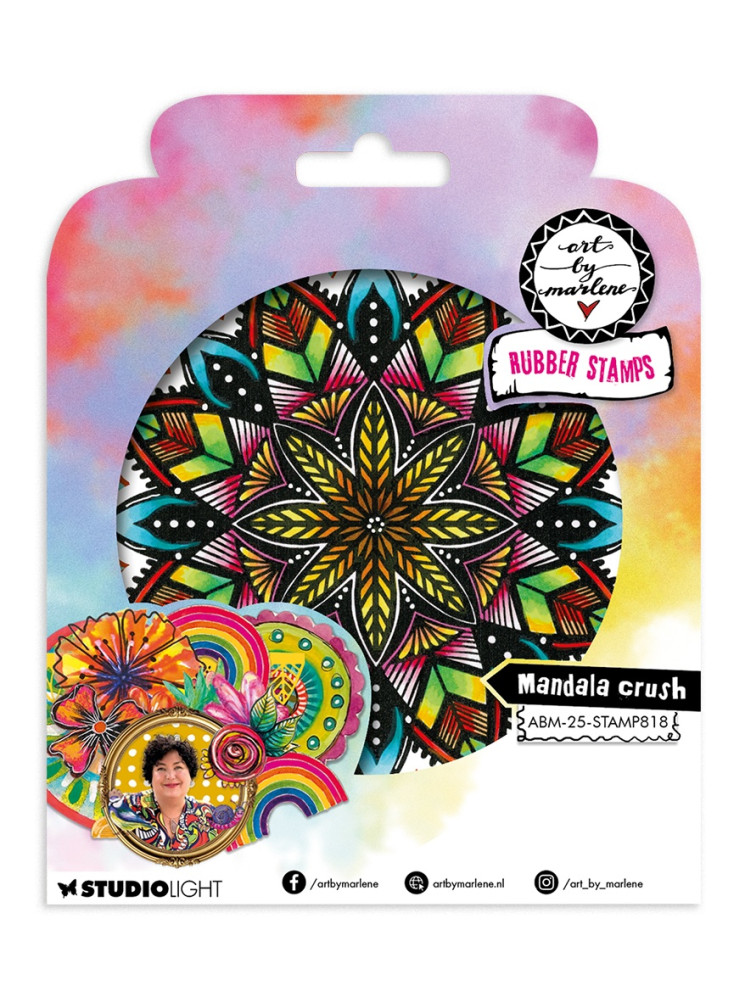Mandala crush - Tampons clear - Collection Signature - Art by Marlene