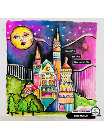 Curious castle - Collection "Signature" - Art by marlene
