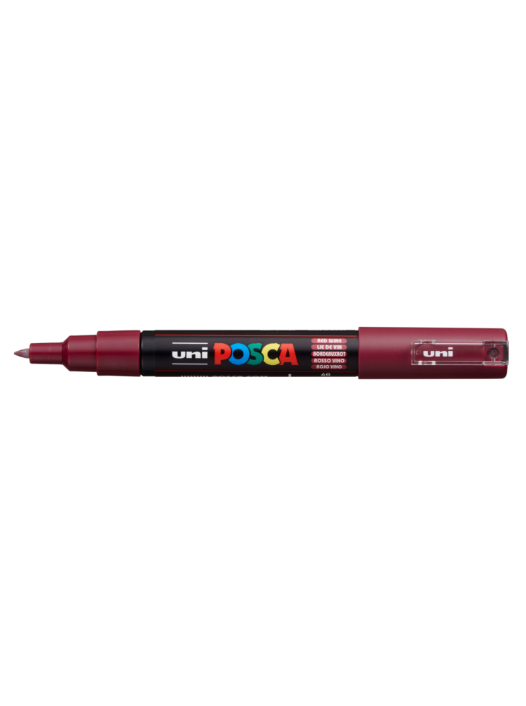 Feutre pointe fine PC-1M - Lie de vin - Posca
