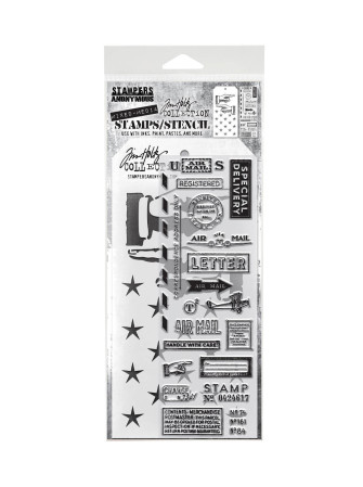 Combo Stencil + Tampons...