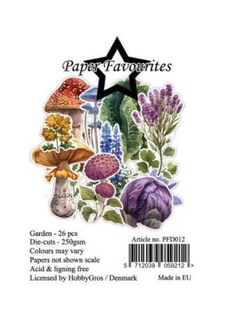 Die cuts - Garden - Paper...