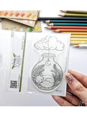 Jar of Fox Forest Dreams - Tampon clear - Lesia Zgharda