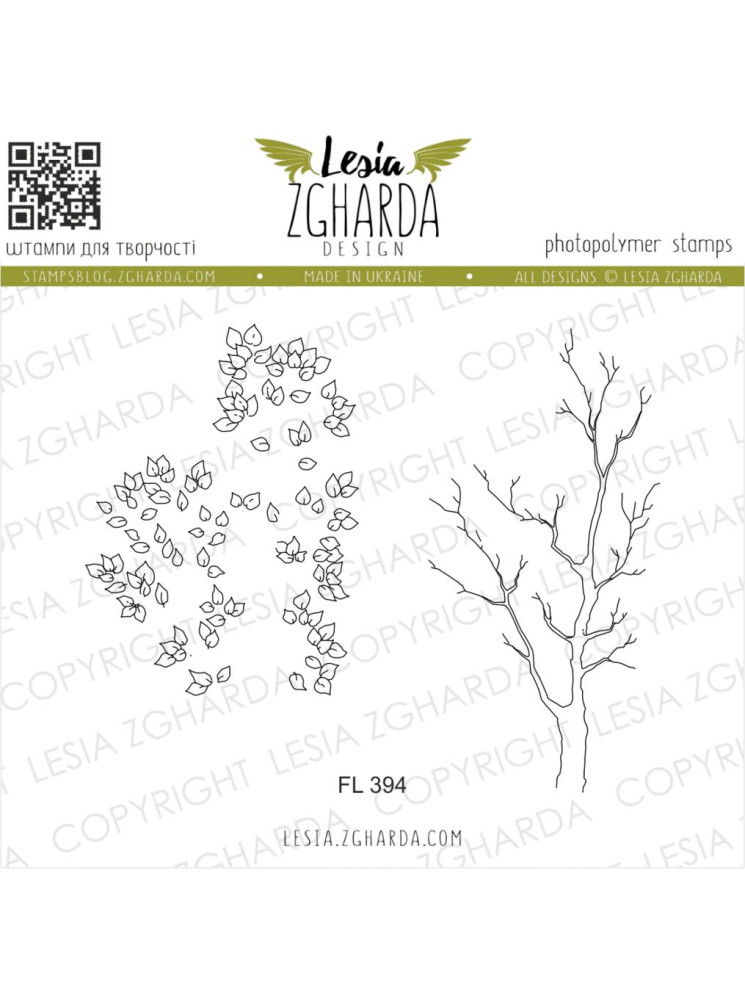 Spring Tree - Tampon clear - Lesia Zgharda