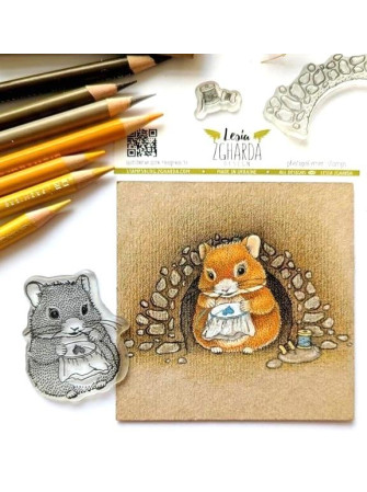 Stitching Hamster - Tampon clear - Lesia Zgharda