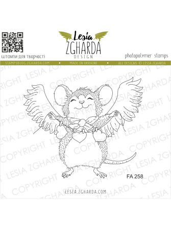 Angel Mouse - Tampon clear...