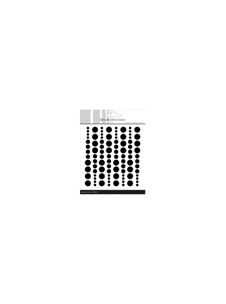Enamels dots - Black - Simple and Basic