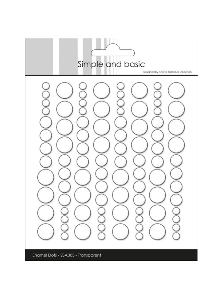 Enamels dots - Transparent - Simple and Basic