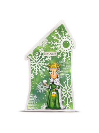 Tampon clear N° 1308 : Ice Queen Dee - Collection "Trimmings and Tidings"- Aall & create