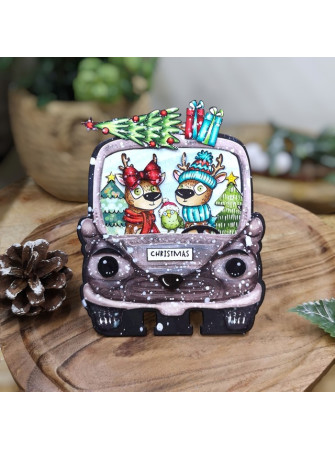 Tampon clear N° 1309 : Rein It In - Collection "Trimmings and Tidings"- Aall & create