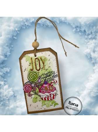 Tampon clear N° 1319 : Carols and Cancellations - Collection "Trimmings and Tidings"- Aall & create
