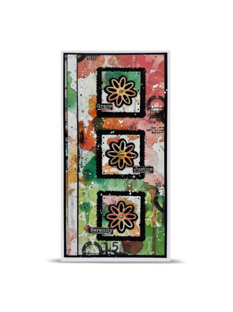 Pack de papiers imprimés A5 - Sunset Splashes - Collection "Weathered Wanderings" - Aall & Create