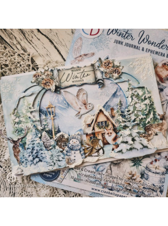 Junk Journal & Ephemera Book - Winter Wonderland - Ciao Bella