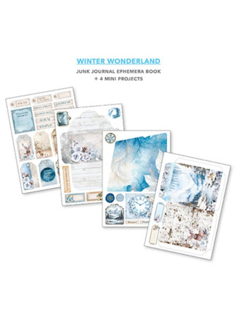 Junk Journal & Ephemera Book - Winter Wonderland - Ciao Bella