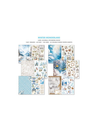 Junk Journal & Ephemera Book - Winter Wonderland - Ciao Bella