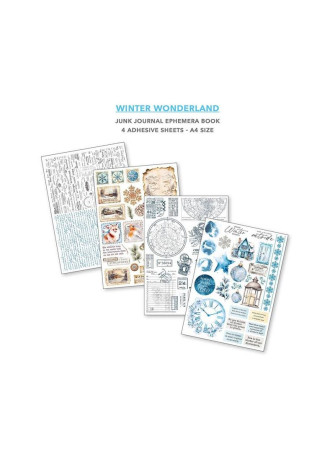 Junk Journal & Ephemera Book - Winter Wonderland - Ciao Bella