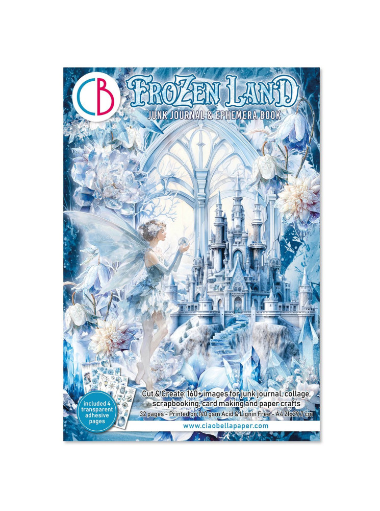 Junk Journal & Ephemera Book - Frozen Land - Ciao Bella