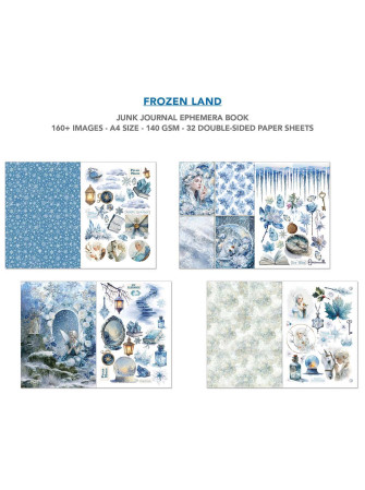 Junk Journal & Ephemera Book - Frozen Land - Ciao Bella
