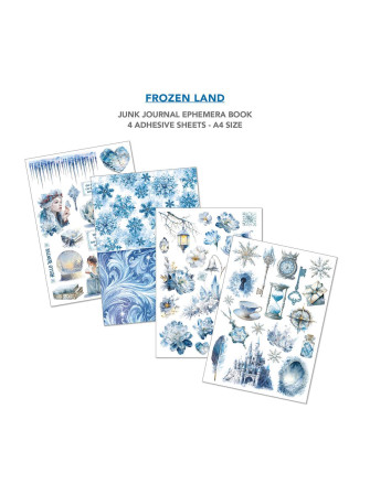 Junk Journal & Ephemera Book - Frozen Land - Ciao Bella