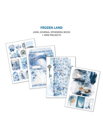 Junk Journal & Ephemera Book - Frozen Land - Ciao Bella