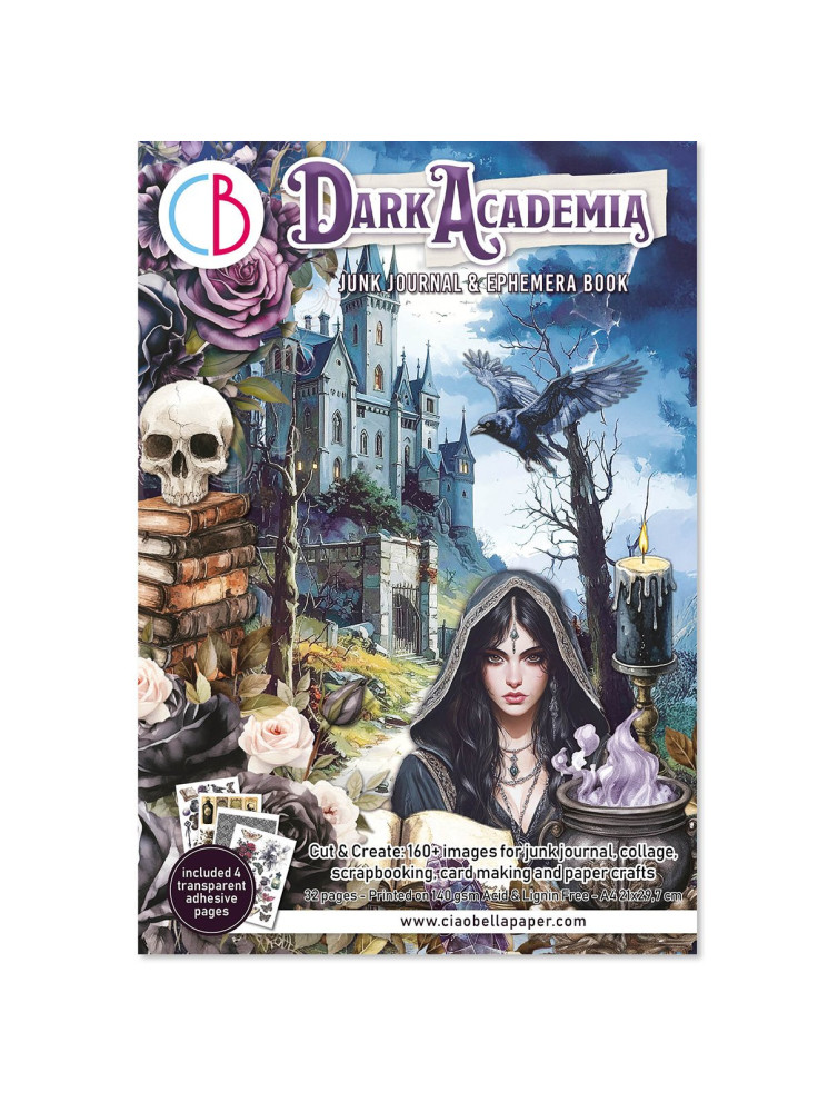 Junk Journal & Ephemera Book - Dark Academia - Ciao Bella