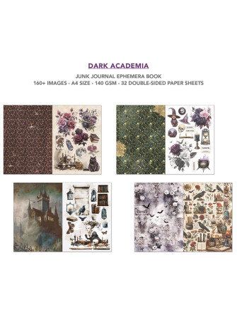 Junk Journal & Ephemera Book - Dark Academia - Ciao Bella