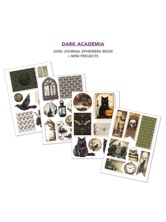 Junk Journal & Ephemera Book - Dark Academia - Ciao Bella