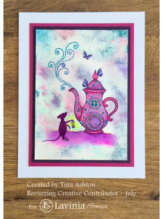 Earl Grey Lodge - Tampon clear - Collection "Twilight Tea" -  Lavinia