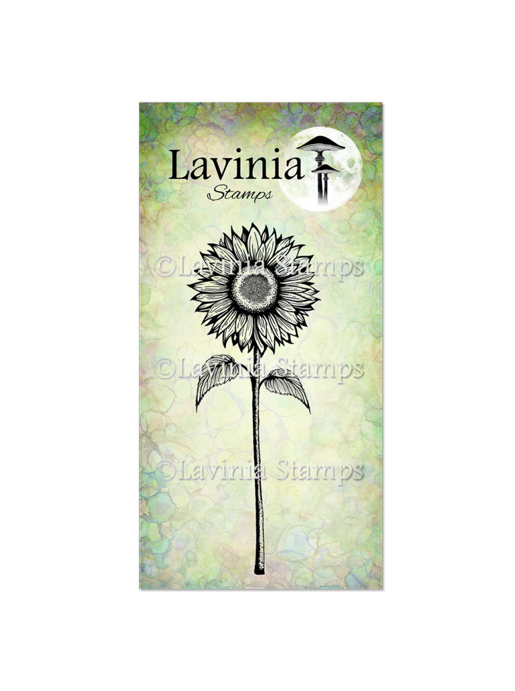 Open Sunflower - Tampon clear - Collection "Twilight Tea" -  Lavinia