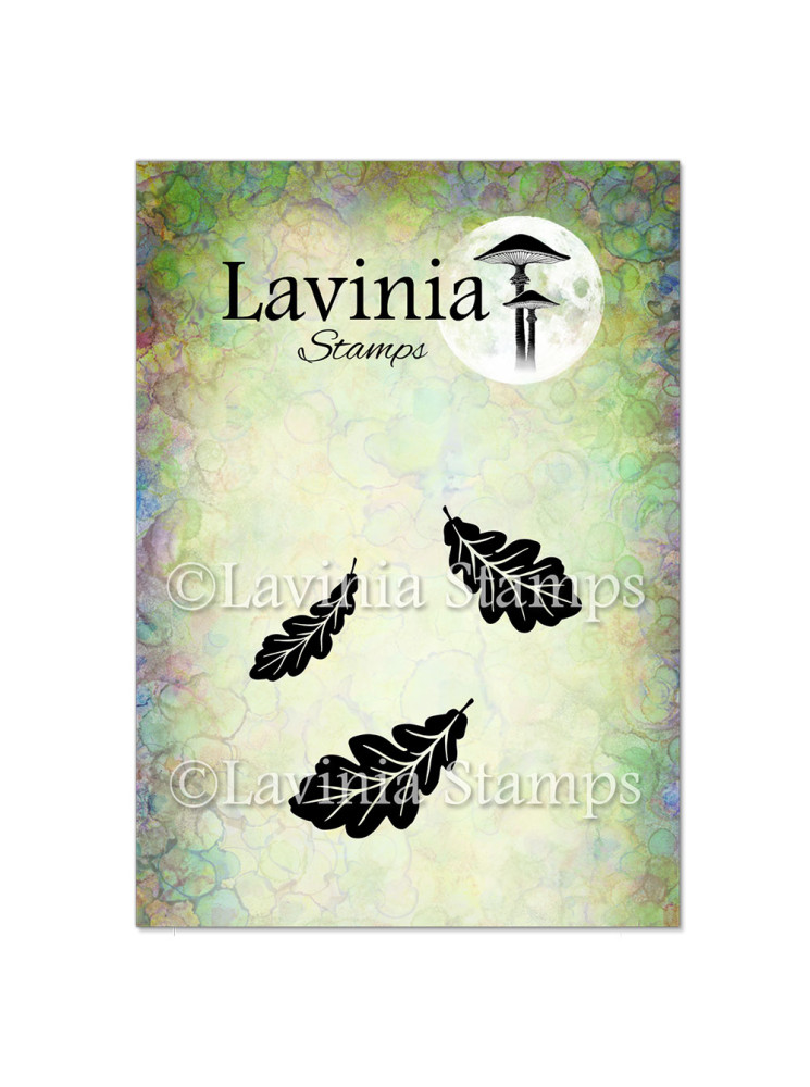 White Oak Leaf - Tampon clear - Collection "Twilight Tea" -  Lavinia