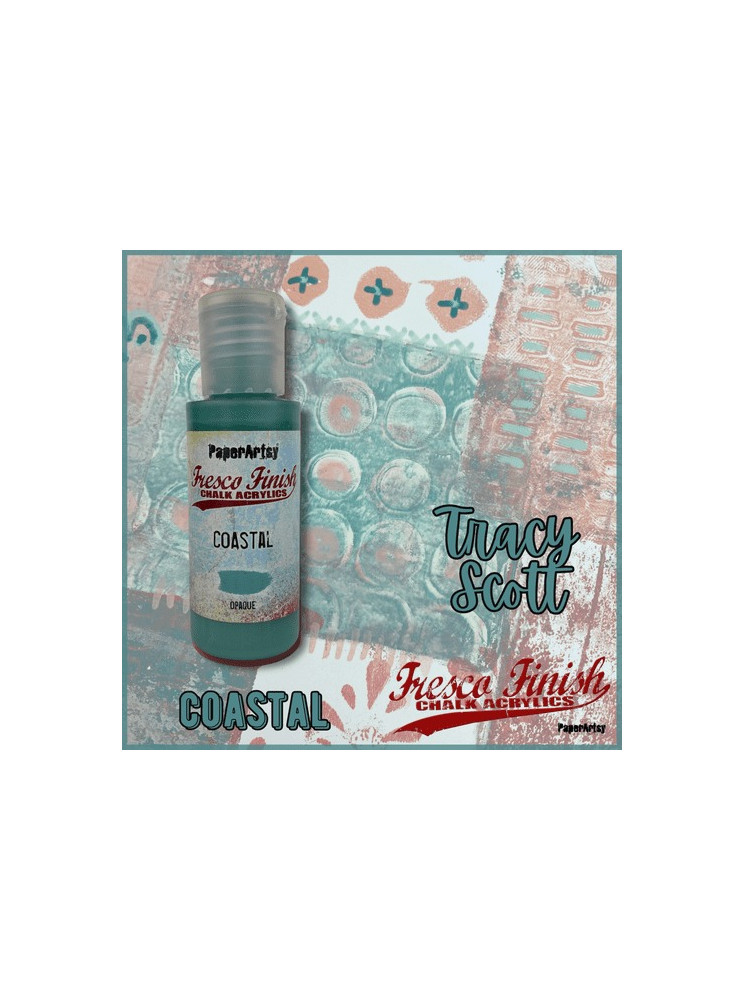 Peinture acrylique opaque - Coastal - Collection Fresco Finish - PaperArtsy