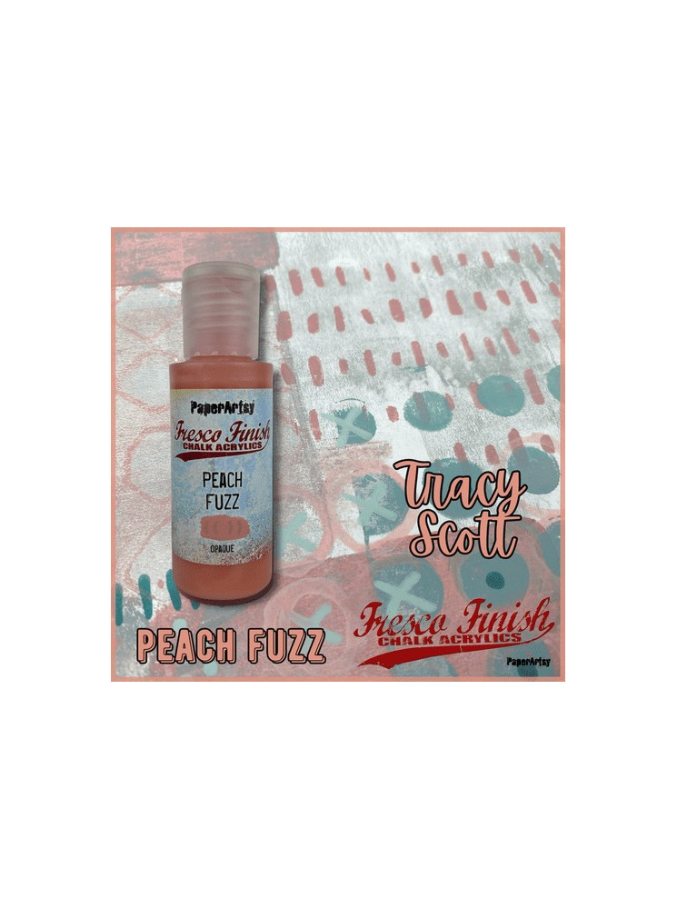Peinture acrylique opaque - Peach Fuzz - Collection Fresco Finish - PaperArtsy
