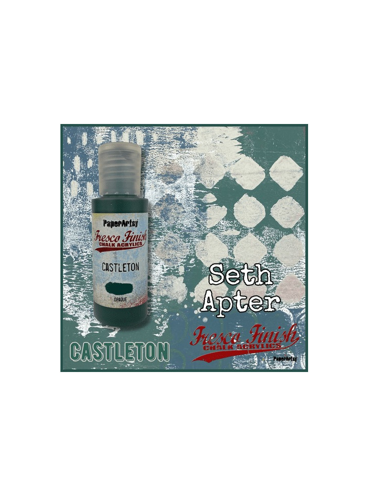 Peinture acrylique opaque - Castleton - Collection Fresco Finish - PaperArtsy