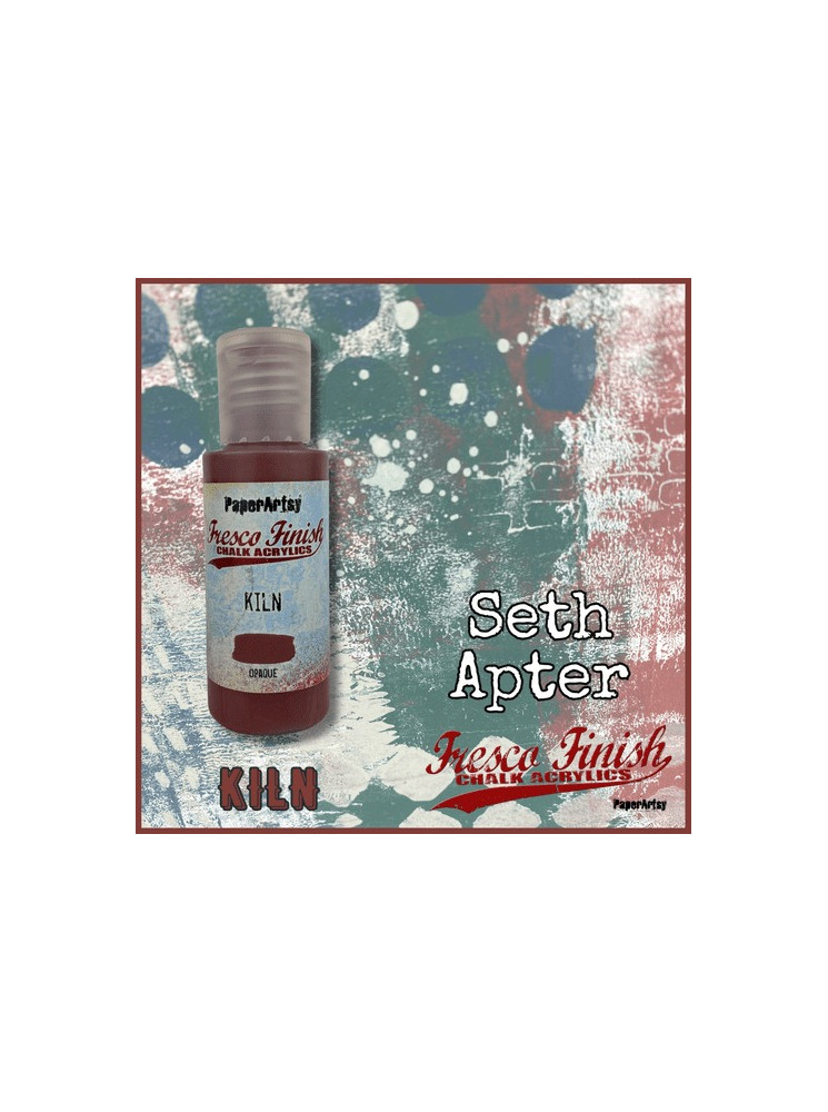 Peinture acrylique opaque - Kiln - Collection Fresco Finish - PaperArtsy