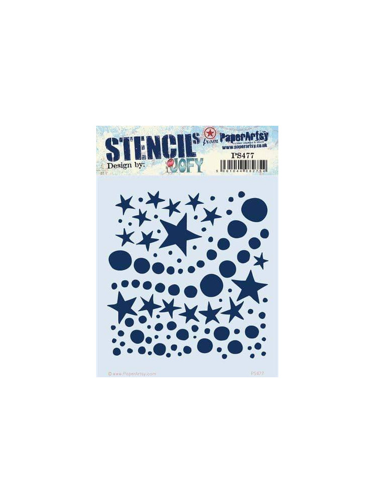 Stencil  - Collection "Jofy"  - PaperArtsy