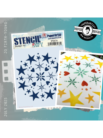 Stencil - Collection "Jofy"  - PaperArtsy