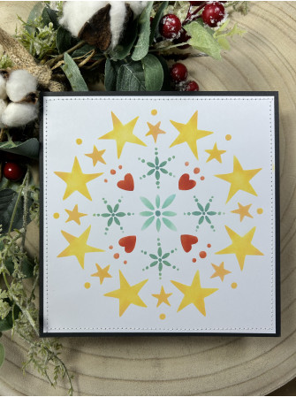 Stencil - Collection "Jofy"  - PaperArtsy