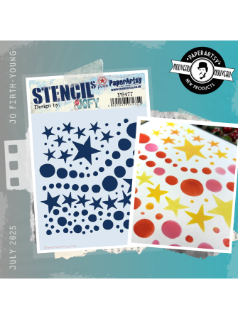 Stencil  - Collection "Jofy"  - PaperArtsy