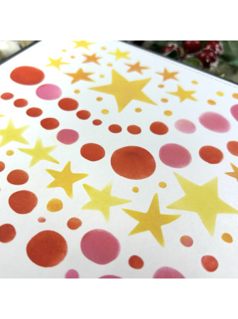 Stencil  - Collection "Jofy"  - PaperArtsy