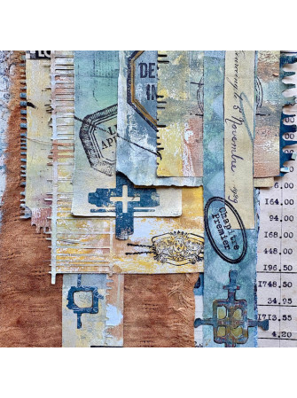 Tampon cling -  Seth Apter 48 - Collection Eclectica - PaperArtsy
