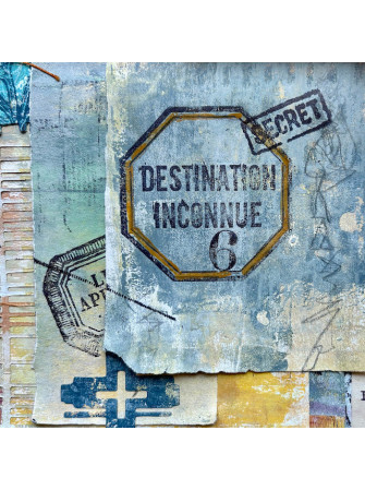 Tampon cling -  Seth Apter 48 - Collection Eclectica - PaperArtsy
