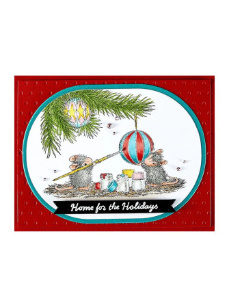 Tampon cling - Unwrapping Memories - Collection "House-Mouse" - Spellbinders
